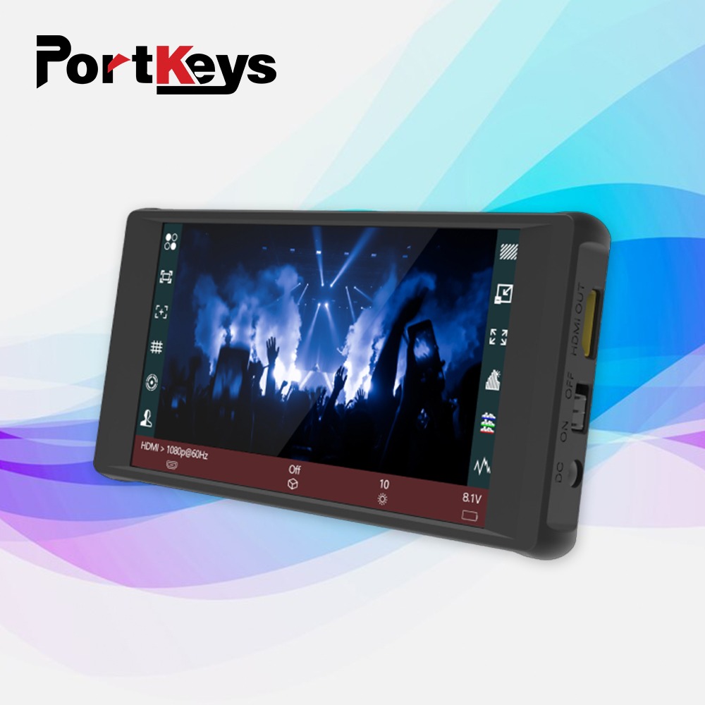 Portkeys PT6 공식 포트키 5.2인치 터치스크린 4K HDMI 프리뷰 모니터